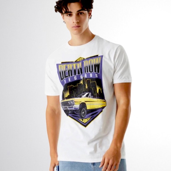 Death Row Records T-Shirt XL NWT - Picture 1 of 5